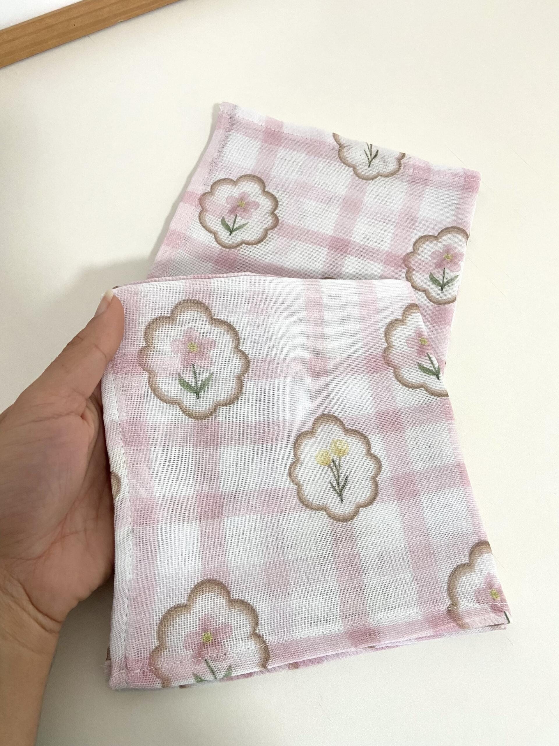 Fralda de Boca Estampada para Bebê – Algodão Macio para Uso Diário