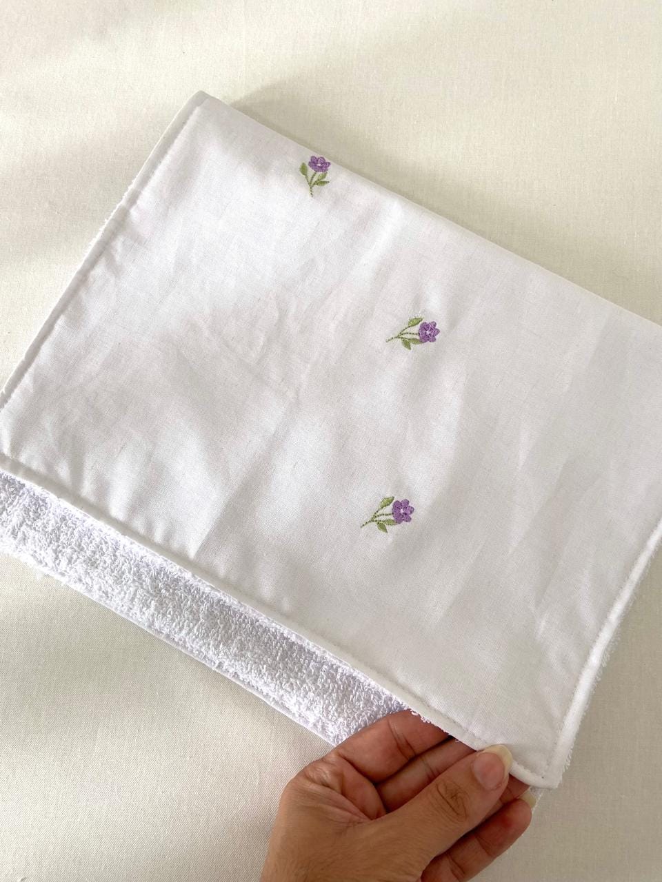 burp cloth flor 2