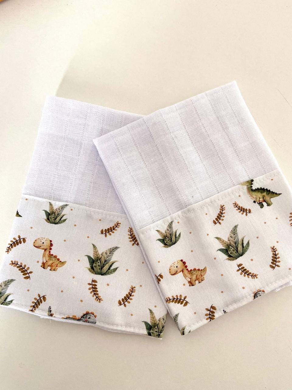 duo de fraldinhas dino