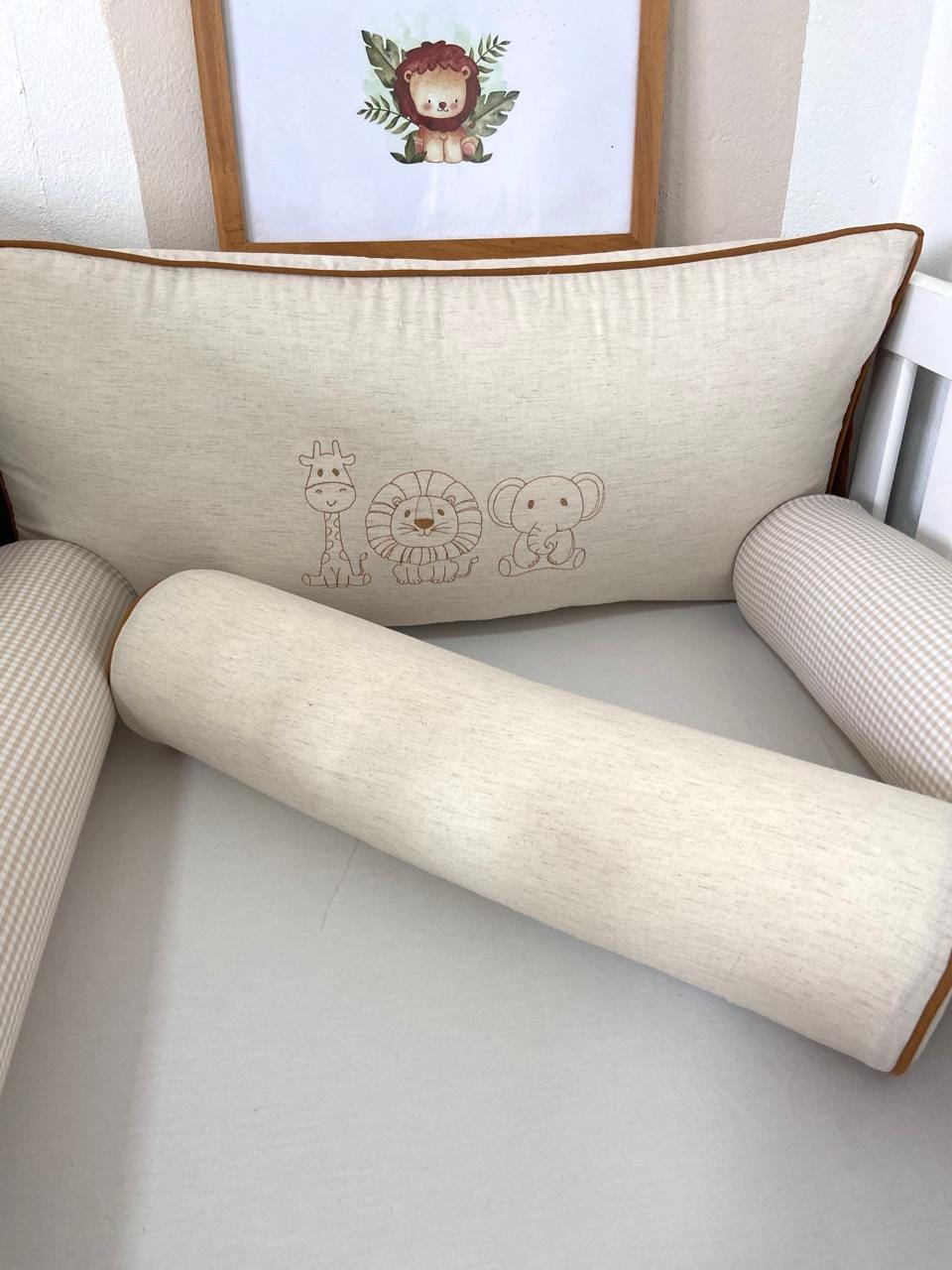 kit berço minimalista safari 2