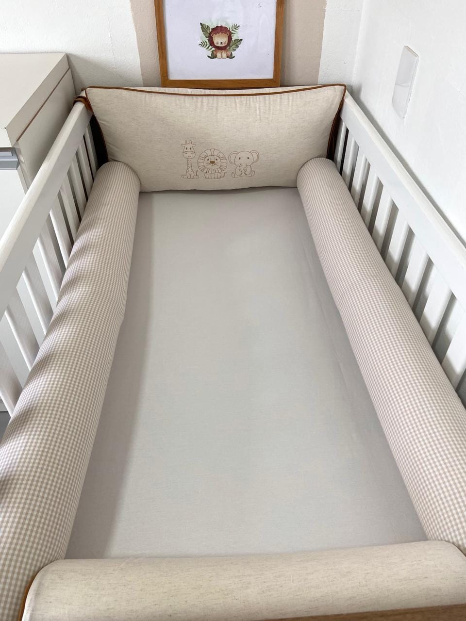 kit berço minimalista safari 3